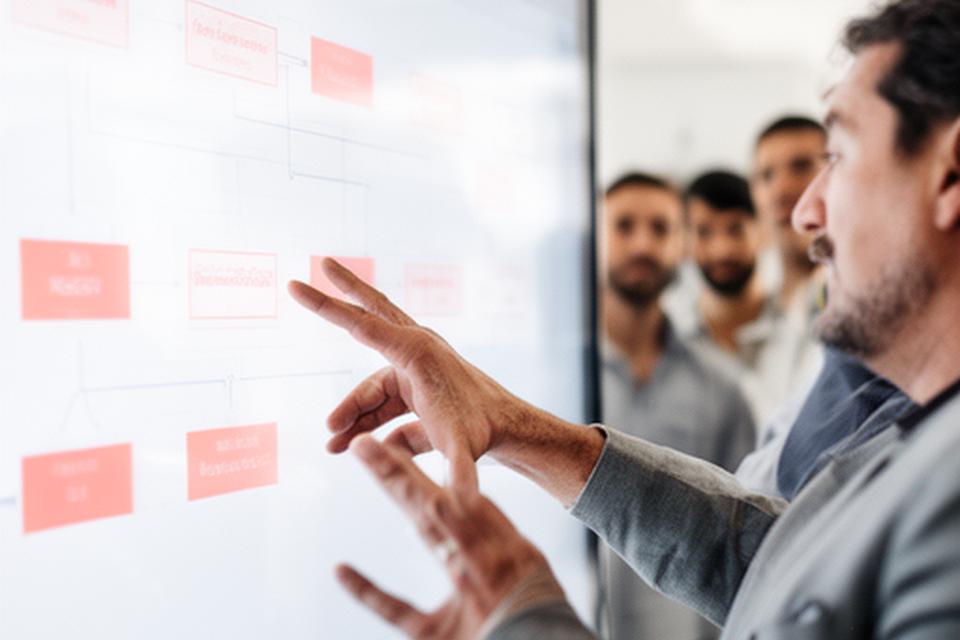 Team lead arranging signer roles on a shared screen with a clear approval sequence